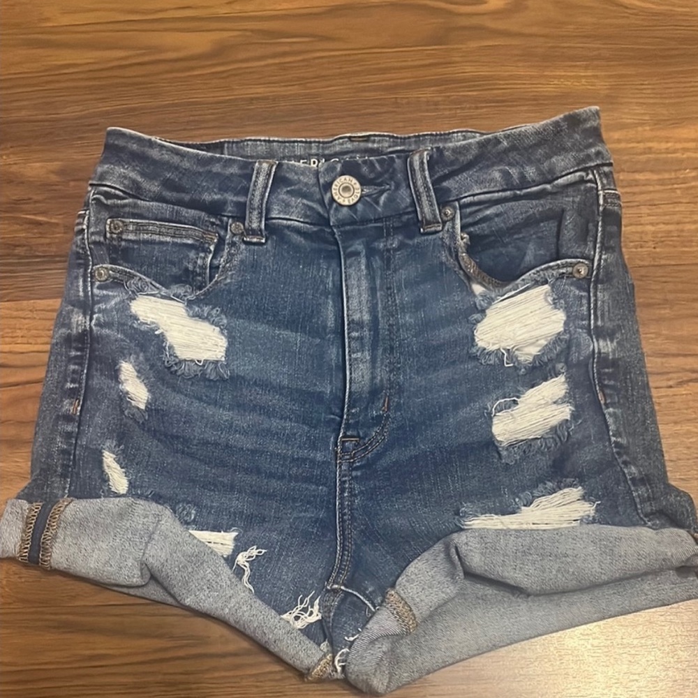 American Eagle curvy high waisted shorts